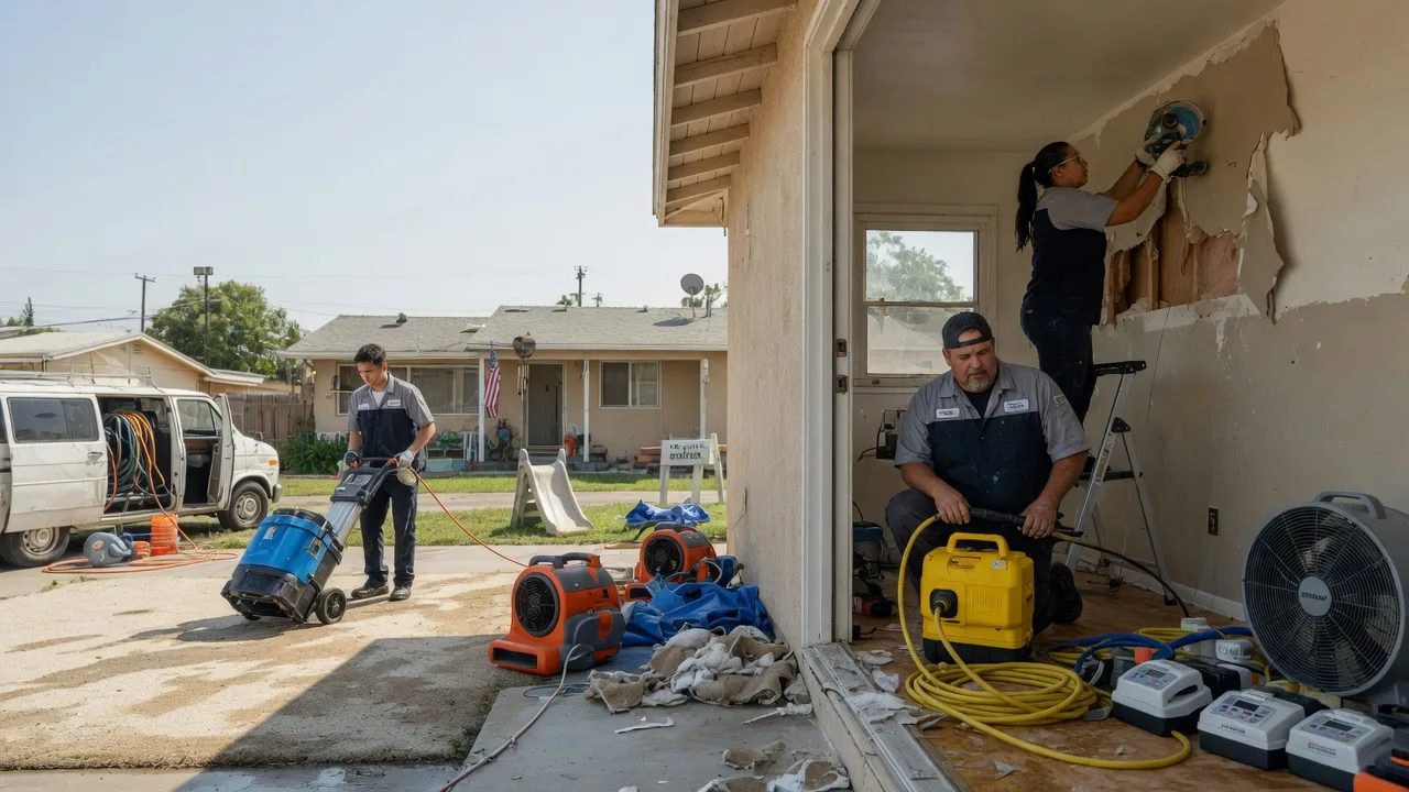 Water Damage Restoration in House, NM near me